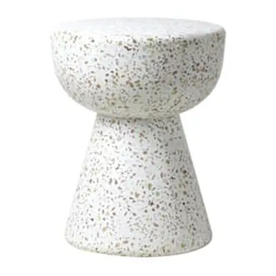 HK LIVING - Table d'appoint Terrazzo - Multicolore - Béton