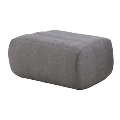 Cinna - Pouf d'extérieur Saparella - Gris - Tissu Chartres Acrylique - Designer Michel Ducaroy