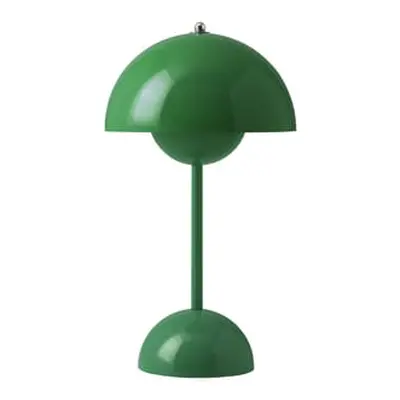 &tradition - Lampe sans fil rechargeable FlowerPot - Vert - Polycarbonate - Designer Verner Pant