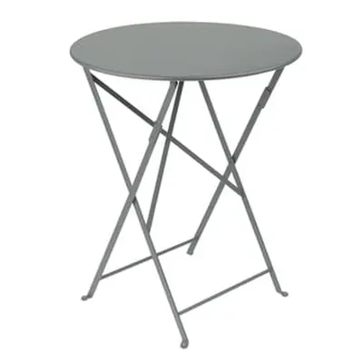 Fermob - Table pliante Bistro - Gris - Acier laqué - Designer Studio Fermob