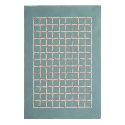 PINTON - Tapis Tapis Pinton - Bleu - Laine - Designer Pierre Gonalons