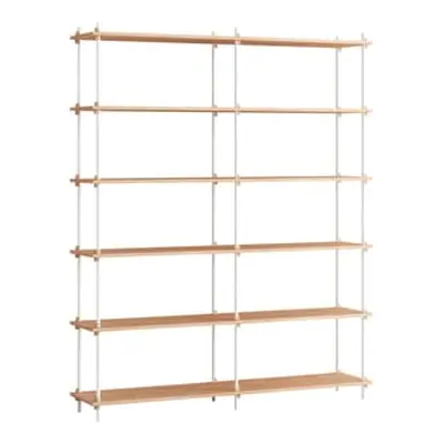 MOEBE - Etagère Shelving System - Bois naturel - MDF placage chêne