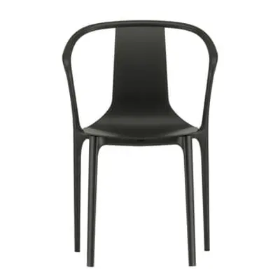 Vitra - Chaise Belleville Chair - Noir - Polyamide - Designer Ronan & Erwan Bouroullec