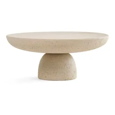 Mogg - Table basse Olo - Beige - Béton ciré - Designer Antonio Facco