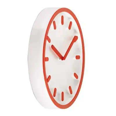 Magis - Horloge murale Horloges - Orange - ABS - Designer Naoto Fukasawa