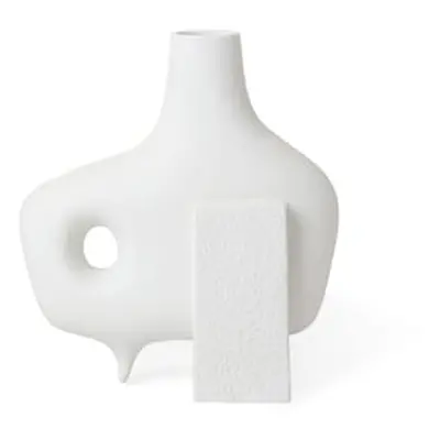 Jonathan Adler - Vase Paradox - Blanc - Porcelaine - Designer Jonathan Adler