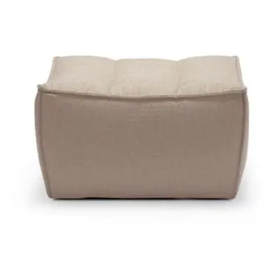 Ethnicraft - Canapé modulable N701 - Beige - Mousse - Designer Jacques Deneef