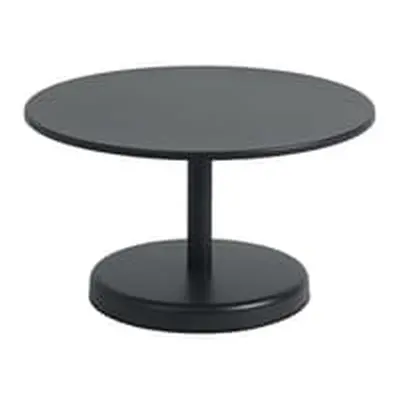 Muuto - Table basse Linear - Noir - Acier - Designer Thomas Bentzen