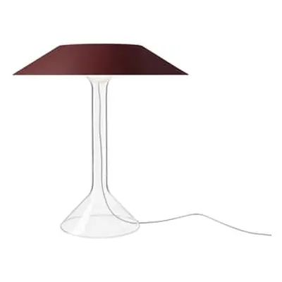 Foscarini - Lampe de table Chapeaux - Rouge - Verre borosilicaté - Designer Rodolfo Dordoni