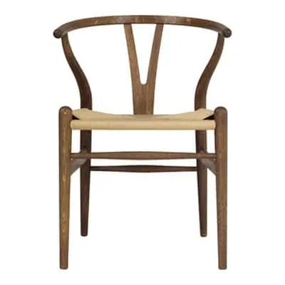 CARL HANSEN & SON - Chaise Wegner - Bois naturel - Chêne massif fumé huilé FSC - Designer Hans J