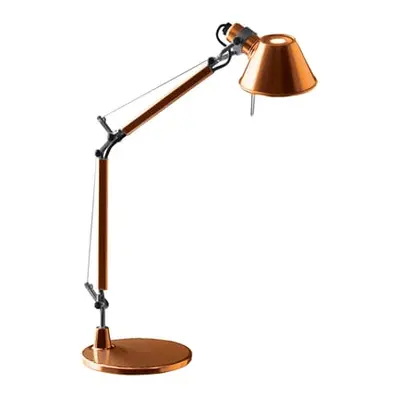 Artemide - Lampe de table Tolomeo - Orange - Aluminium peint - Designer Michele de Lucchi