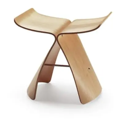 Vitra - Tabouret Butterfly Stool - Bois naturel - Bois - Designer Sori Yanagi