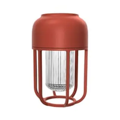 Houe - Lampe solaire d'extérieur LIGHT N°1 - Rouge - Plastique recyclé - Designer Henrik Pederse