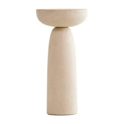 Mogg - Table d'appoint Olo - Beige - Béton ciré - Designer Antonio Facco