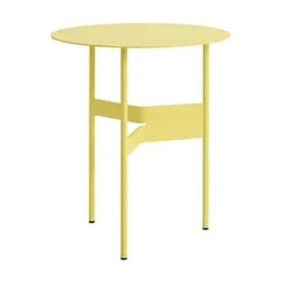 Hay - Table basse Shim - Jaune - Acier thermolaqué - Designer Jonas Trampedach