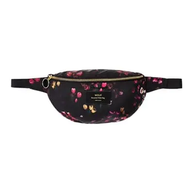 WOUF - Sac banane Tulips - Noir - Polyester recyclé