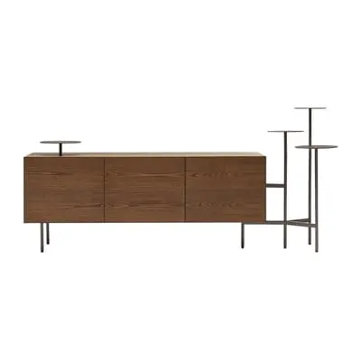 Mogg - Buffet Ikebana - Bois naturel - MDF plaqué orme - Designer Uto Balmoral