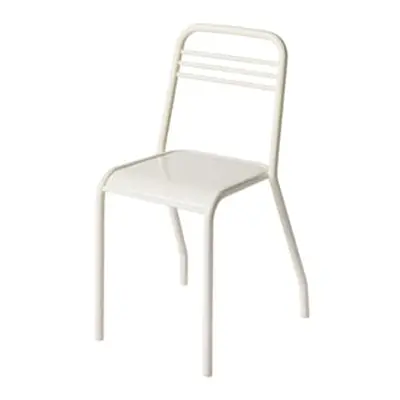 Tolix - Chaise UD - Blanc - Acier - Designer Jean Pauchard