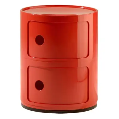 Kartell - Rangement Componibili - Rouge - ABS - Designer Anna Castelli Ferrieri