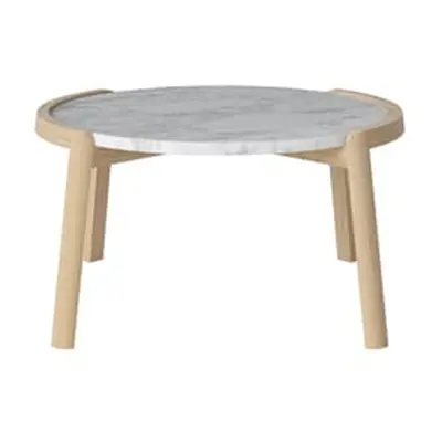 Bolia - Table basse Mix - Bois naturel - Chêne massif FSC - Designer Clara Mahler