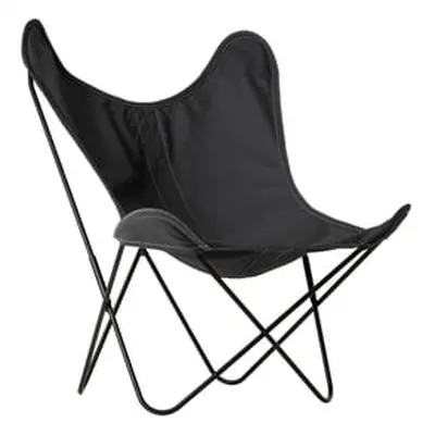 AIRBORNE - Fauteuil AA - Noir - Toile Batyline Elios - Designer Antonio Bonet