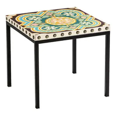 Moroso - Table d'appoint Nana - Multicolore - Aggloméré mélaminé avec revêtement en canvas de co