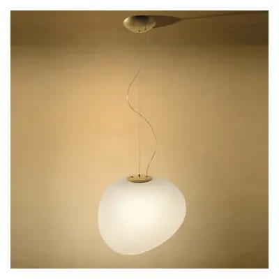 Foscarini - Lampe connectée Gregg - Blanc - Verre soufflé - Designer Ludovica & Roberto Palomba