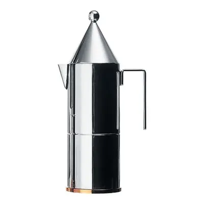 Alessi - Cafetière italienne Conica - Métal - Acier inoxydable - Designer Aldo Rossi