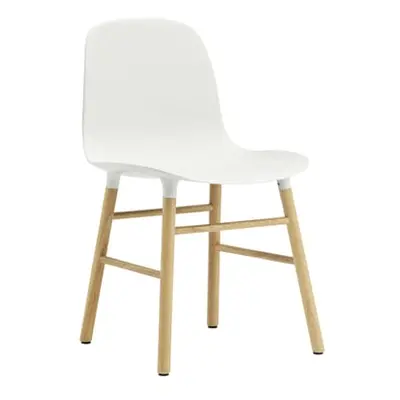 Normann Copenhagen - Chaise Form - Blanc - Chêne - Designer Simon Legald