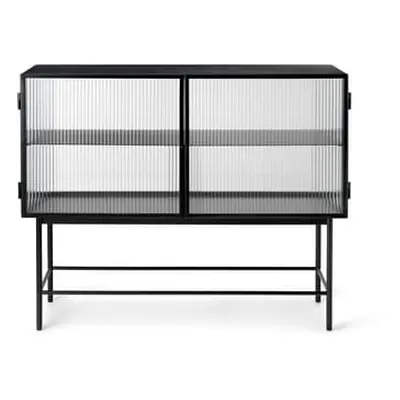 Ferm Living - Buffet Haze - Noir - Verre cannelé - Designer Trine Andersen