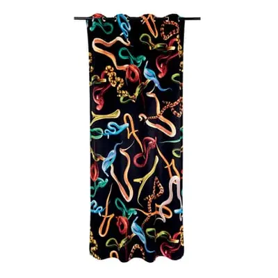 Seletti - Rideau Toilet Paper - Noir - Polyester - Designer Pierpaolo Ferrari