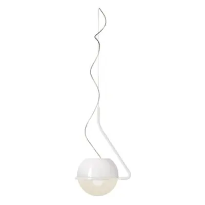 Foscarini - Suspension Tonda - Blanc - Verre soufflé opalin - Designer Ferruccio Laviani