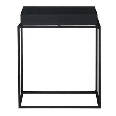 Hay - Table d'appoint Tray - Noir - Acier laqué - Designer Hay Studio