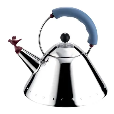 Alessi - Bouilloire Oisillon - Bleu - Résine thermoplastique - Designer Michael Graves