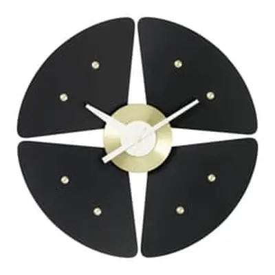 Vitra - Horloge murale Nelson Clock - Noir - Métal - Designer George Nelson