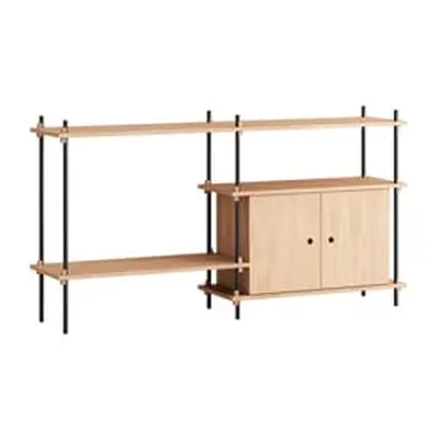 MOEBE - Etagère Shelving System - Bois naturel - MDF placage chêne