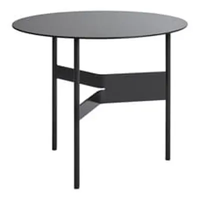 Hay - Table basse Shim - Noir - Acier thermolaqué - Designer Jonas Trampedach