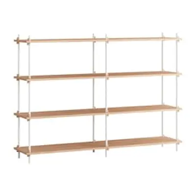 MOEBE - Etagère Shelving System - Bois naturel - MDF placage chêne