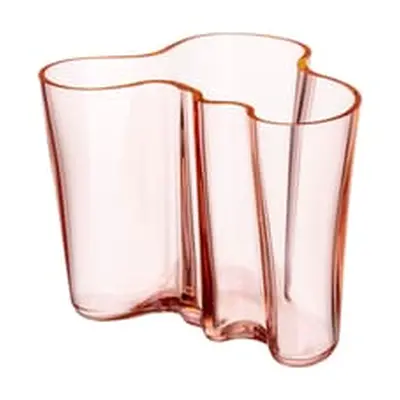 Iittala - Vase Aalto - Rose - Verre soufflé bouche - Designer Alvar Aalto