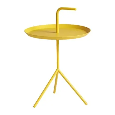 Hay - Table basse Don't Leave Me - Jaune - Acier laqué - Designer Thomas Bentzen