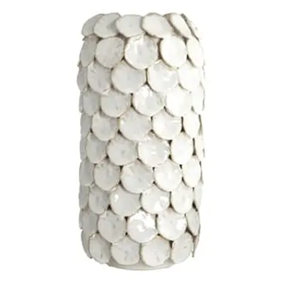 House Doctor - Vase Dot - Blanc - Céramique émaillée