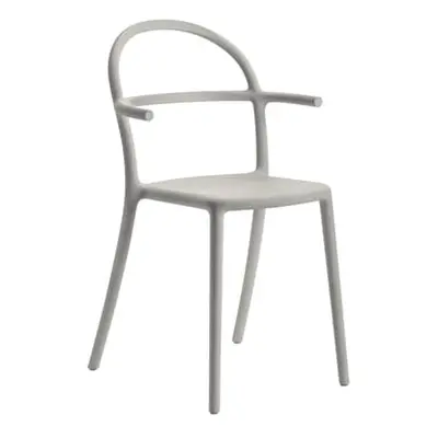 Kartell - Fauteuil empilable Generic - Gris - Prolypopylène - Designer Philippe Starck