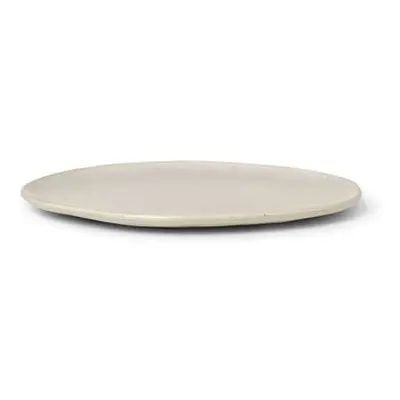 Ferm Living - Assiette Flow - Blanc - Porcelaine émaillée