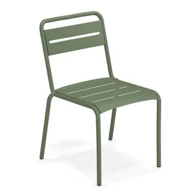 Emu - Chaise empilable Star - Vert - Aluminium