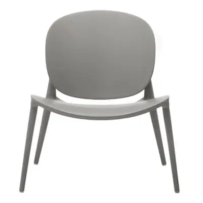 Kartell - Fauteuil bas Be Bop - Gris - Polypropylène - Designer Ludovica & Roberto Palomba