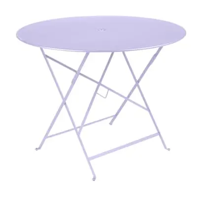 Fermob - Table ronde Bistro - Violet - Acier laqué - Designer Studio Fermob