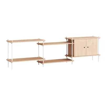 MOEBE - Etagère Shelving System - Bois naturel - MDF placage chêne