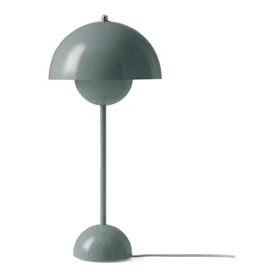 &tradition - Lampe de table FlowerPot - Gris - Aluminium laqué - Designer Verner Panton