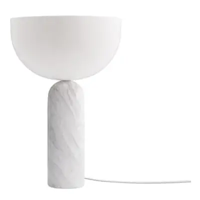 NEW WORKS - Lampe de table Kizu - Blanc - Acrylique - Designer Lars Tornoe