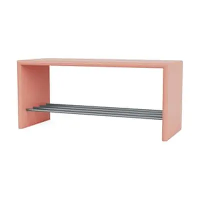 MONTANA - Banc Entrée - Rose - MDF laqué - Designer Peter J. Lassen